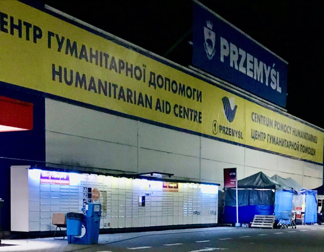 Relief for Refugees at Tesco Center, Poland - Shiftwave